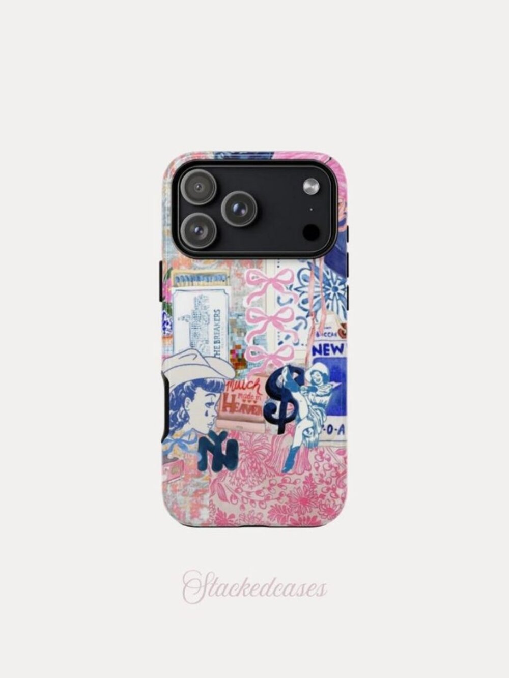 EAST COAST COWGIRL iPhone Case